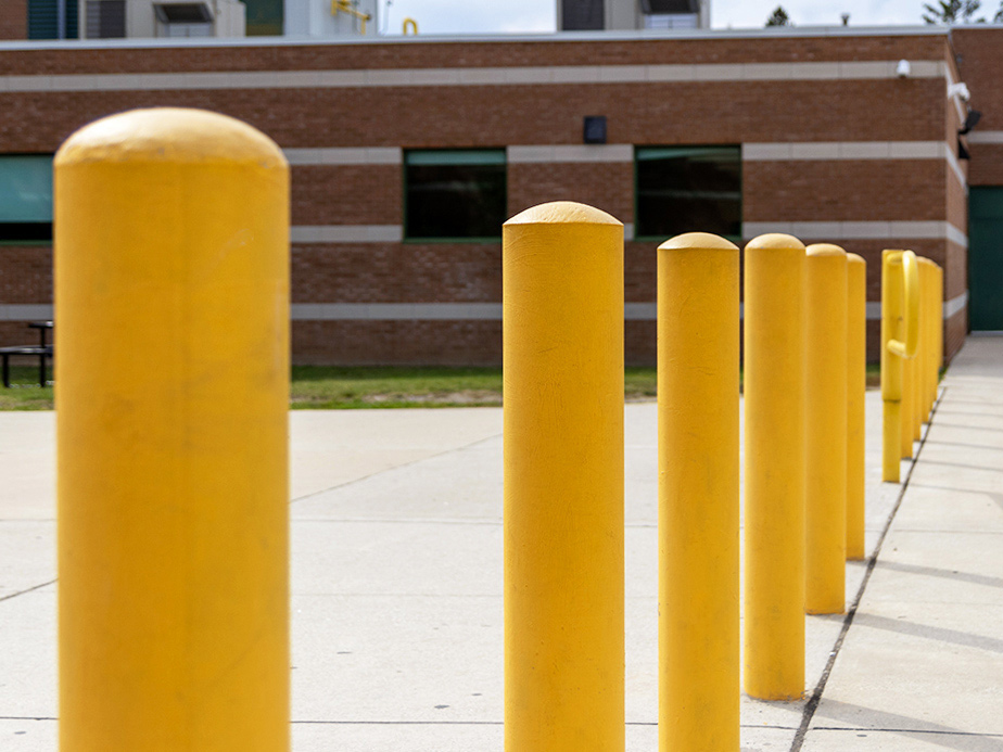 commercial bollard installation company in the Northeast Florida area.