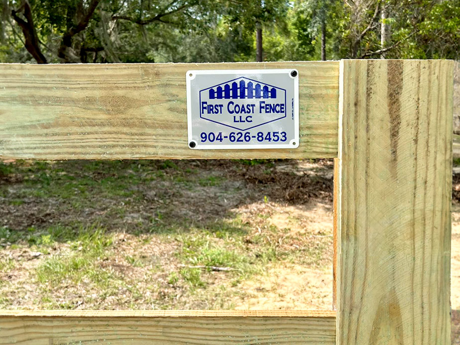 Northeast Florida Commercial fence installation company