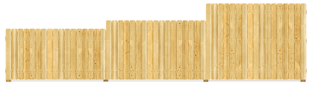 Residential Wood fence height options Northeast Florida