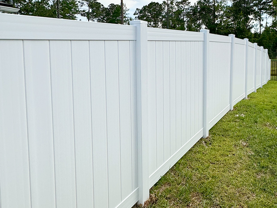 vinyl fence Jacksonville Beach Florida