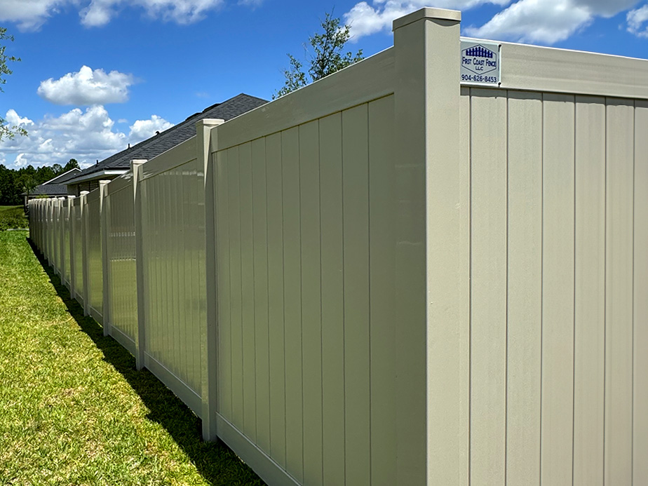 Nocatee Florida privacy fencing