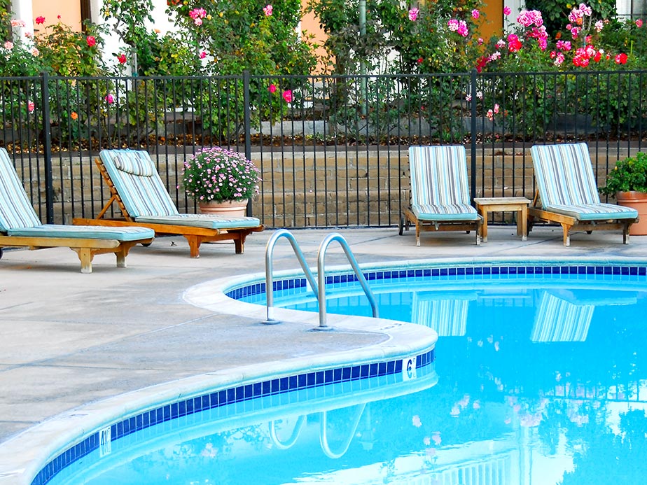 Pool Fence Example in Glen St Mary Florida